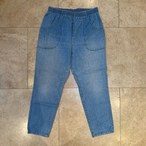 Vintage Cascade Blues Denim Jeans, 5T26D5S Indgo